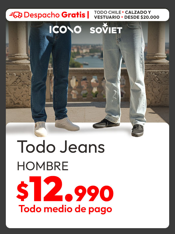 Jeans Hombre