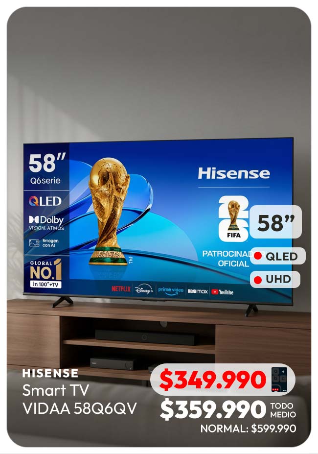 Televisión Pulgadas Altas