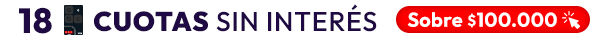 18 cuotas sin interés con tu tarjeta abc