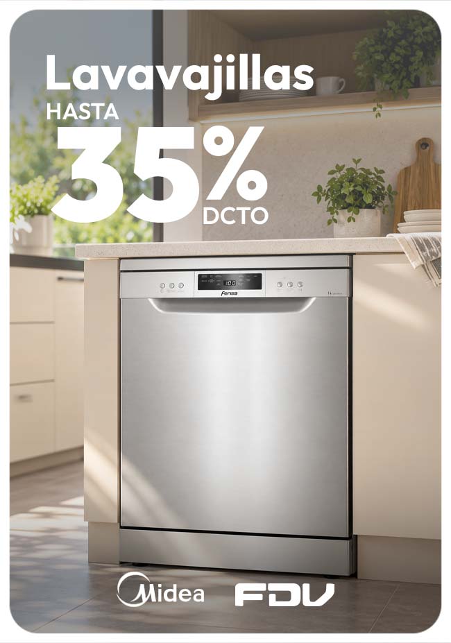 lavavajillas hasta 35% de dcto