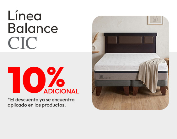 Línea Balance 10% adicional CIC