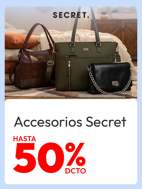 secret hasta 40% dcto