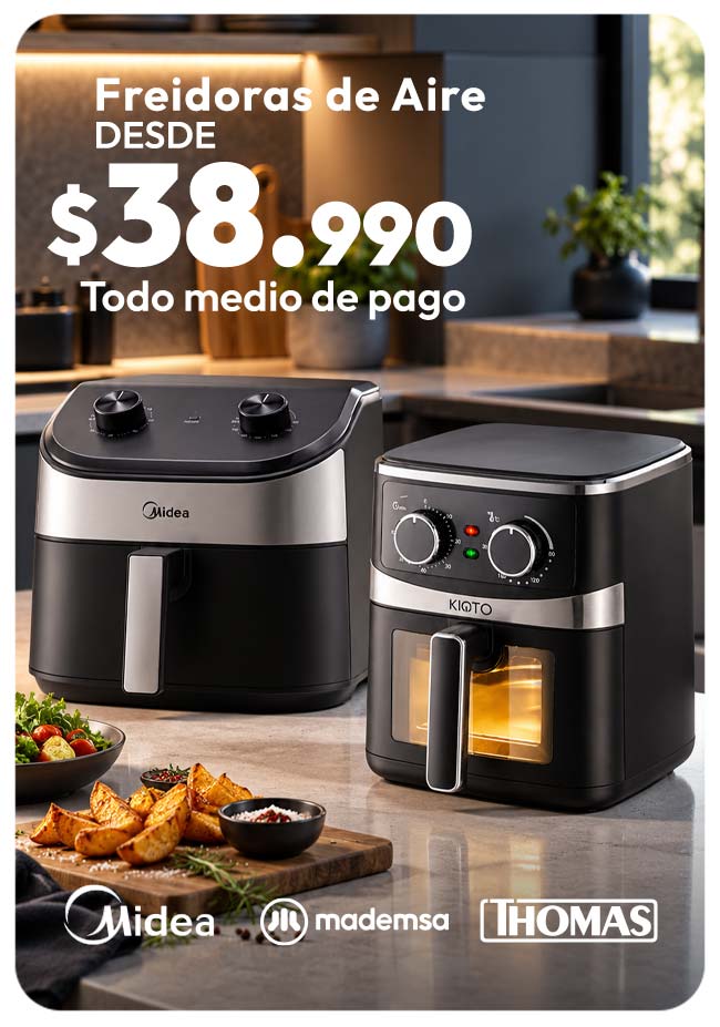 Freidoras de aire $38.990