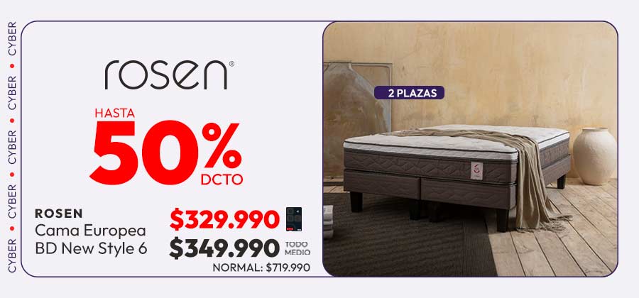 Rosen hasta 50% dcto