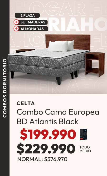 combos dormitorio hasta un 60% de dcto