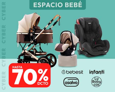 Espacio Bebé hasta 70% descuento 