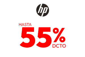 HP hasta 55%