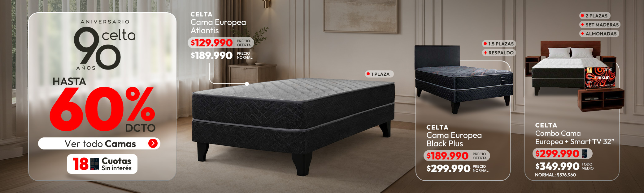 Celta Aniversario hasta 60%