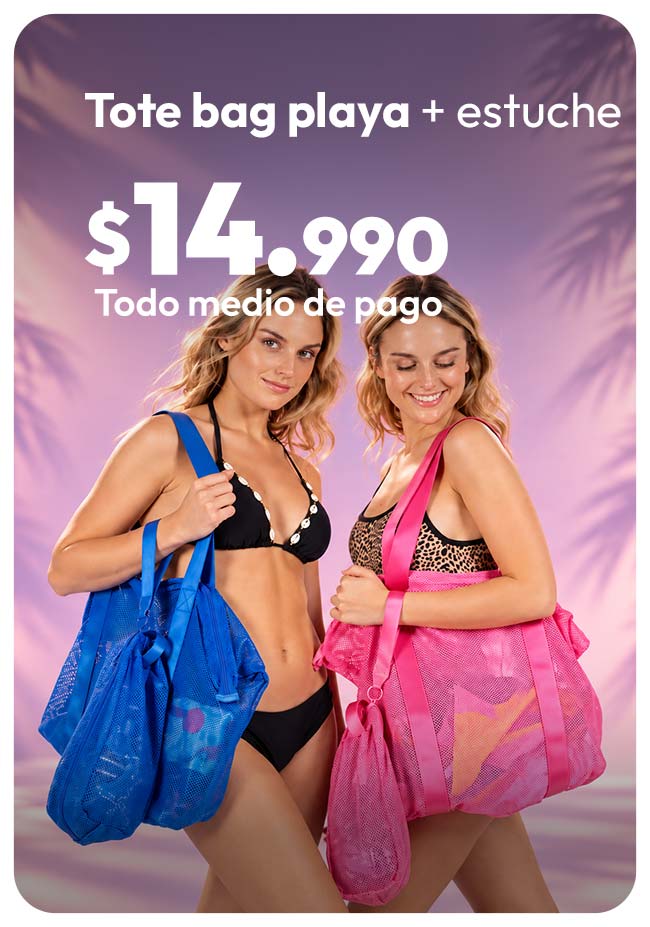 Bolso de playa $14.990
