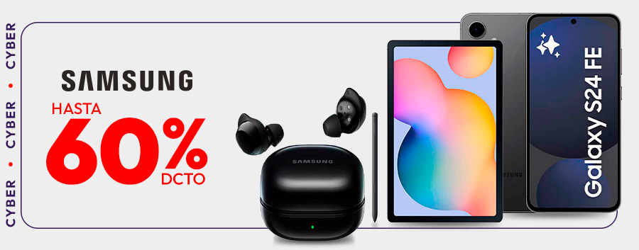 Samsung Hasta 60% de dcto