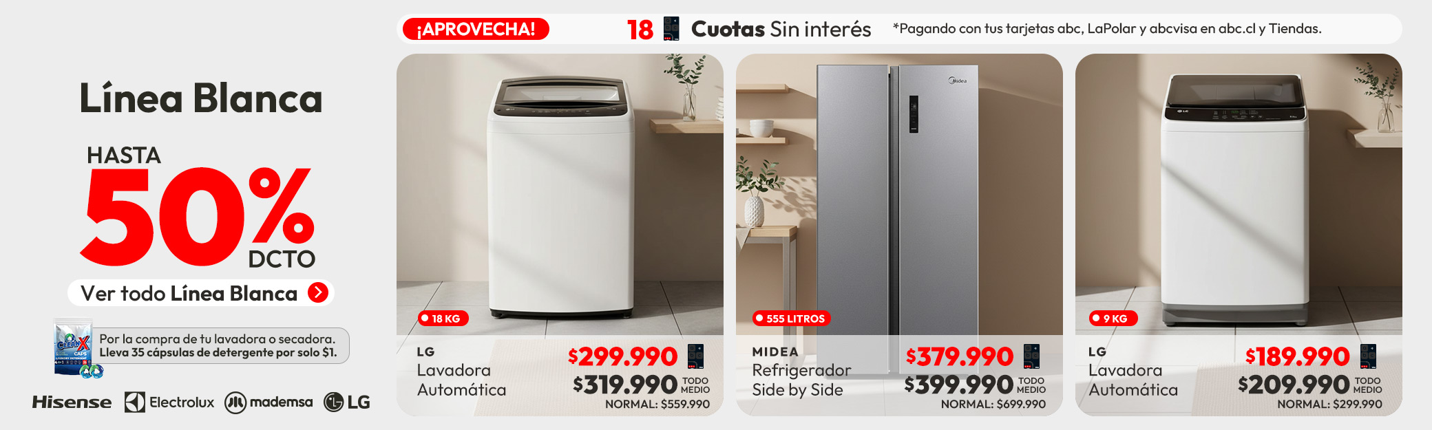 LB hasta 50% de dcto