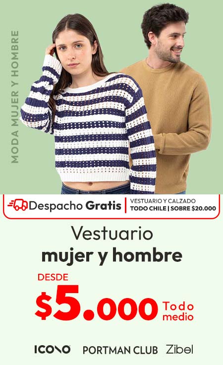 Vestuario mujer y hombre