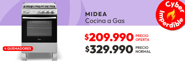 Cocina a Gas Midea