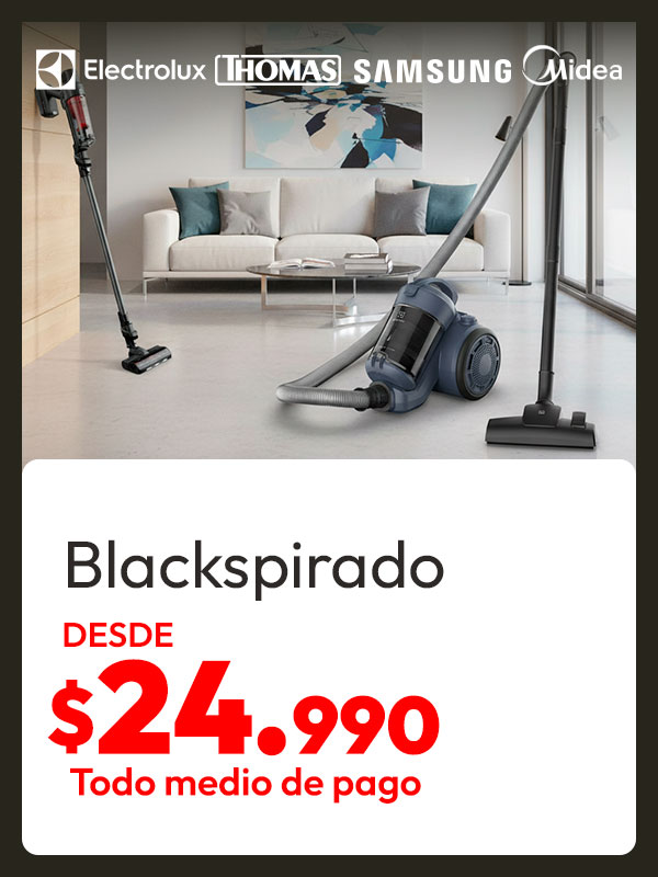 Aspirado desde $24.990