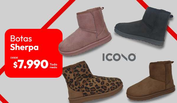 Bota Ícono desde $7.990