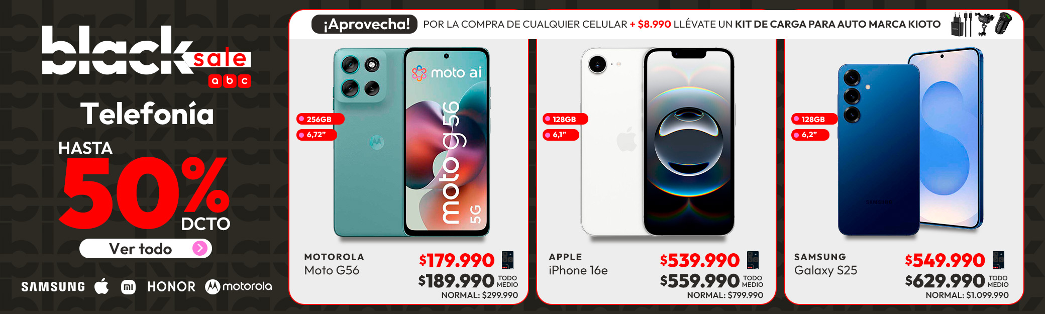 Telefonia Hasta 50% dcto
