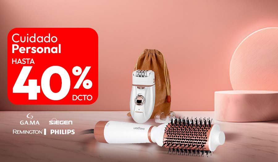 cuidado personal hasta 40% descuento