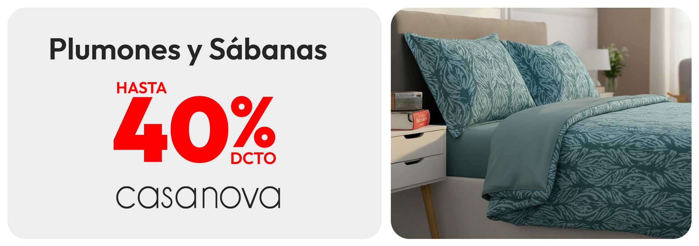 Ropa de cama 50% dcto con despacho gratis