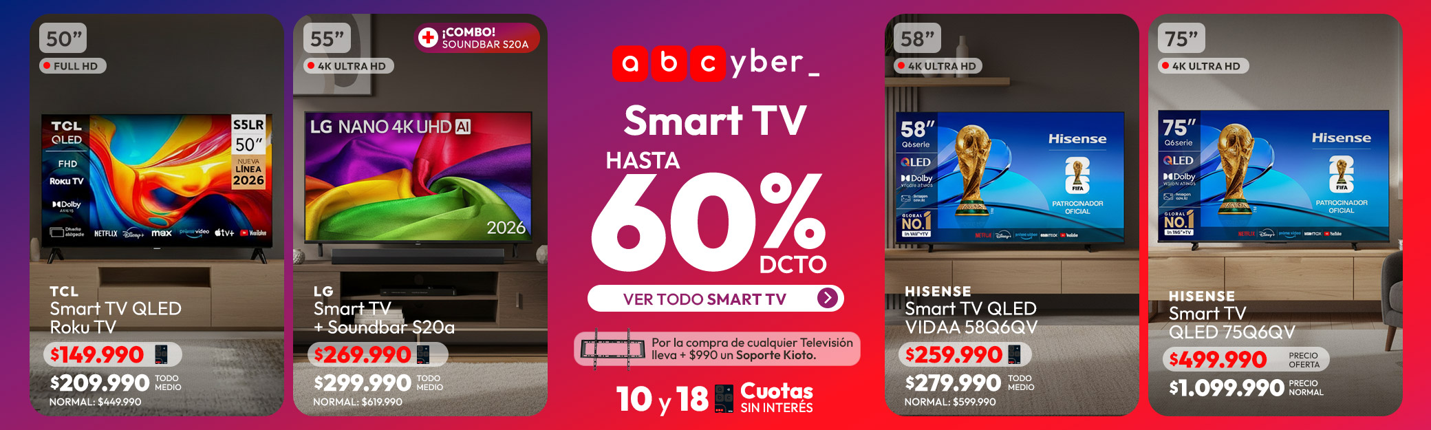 Televisores