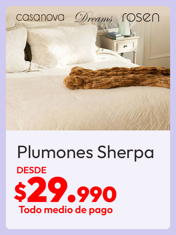 Plumones Sherpa desde $29.990