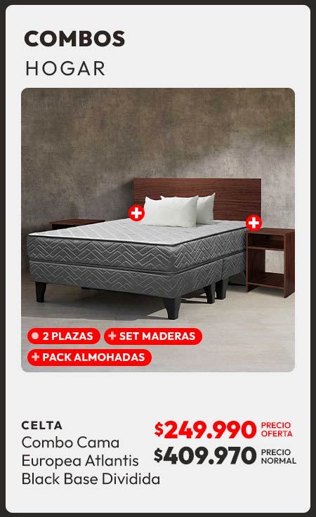 Combo Dormitorio + TV