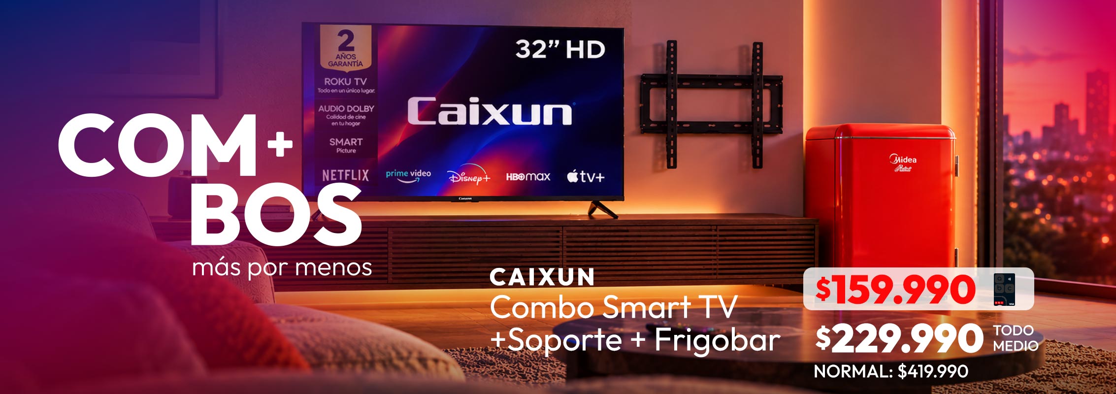 Combos electrohogar