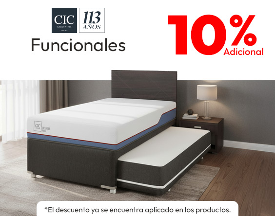 Cic Divanes 10% adicional