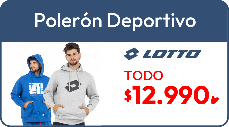 TODO POLERON LOTTO 12.990