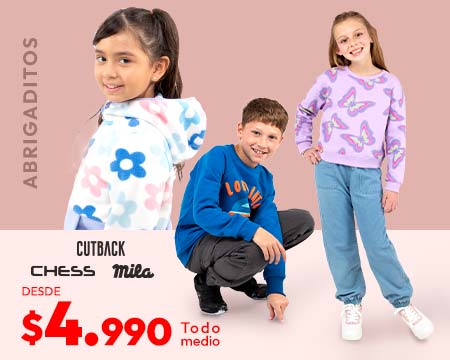 Abrigaditos desde 4.990