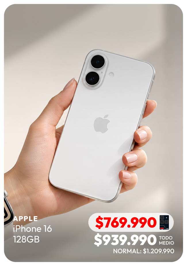 Mundo Apple hasta 30% de dcto
