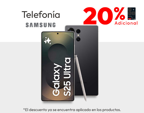 Telefonía 10% adicional  Samsung 