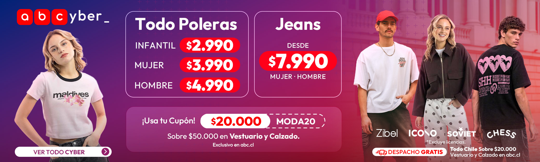 Poleras en abc.cl
