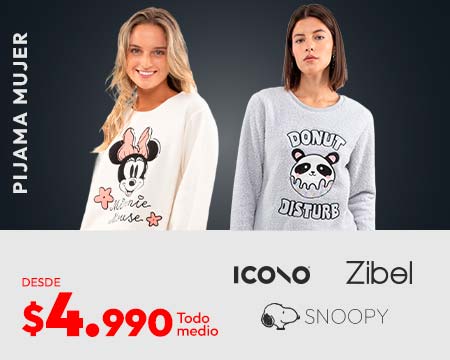 Pijama mujer desde 4.990