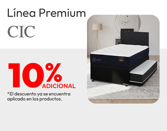 Línea Premium CIC 10% adicional