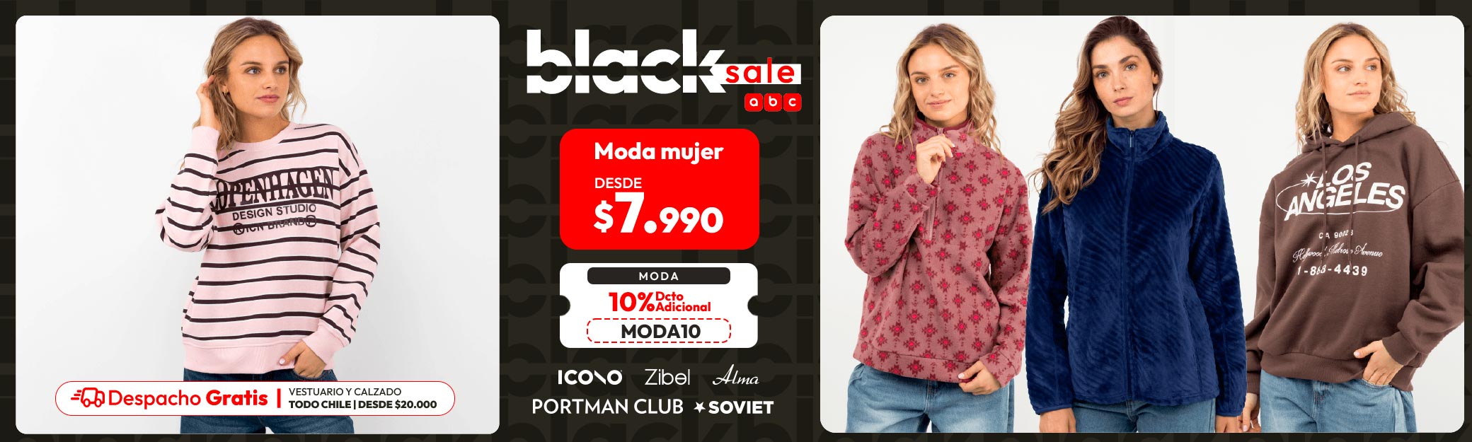 Moda mujer desde $7.990
