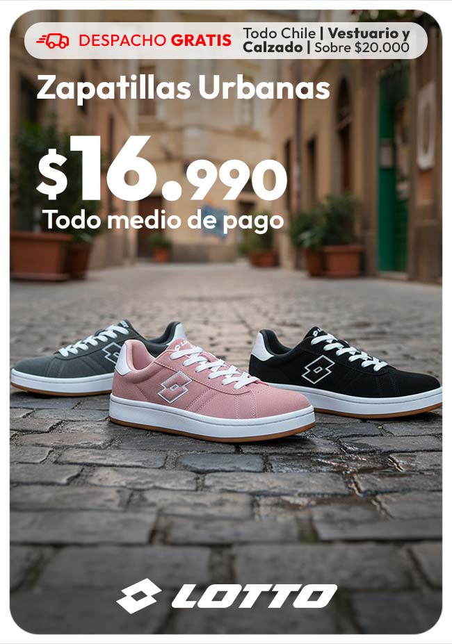 Zapatillas Urbanas LOTTO $16.990