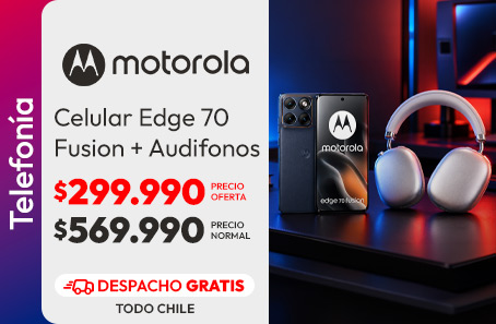 Motorola + audifonos gratis