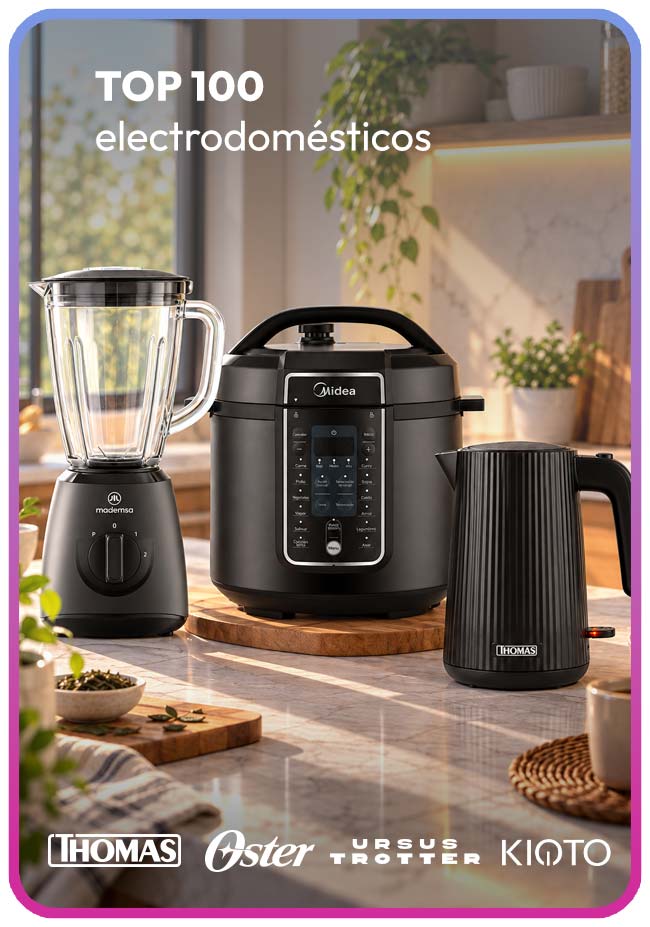 TOP 100 electrodomesticos