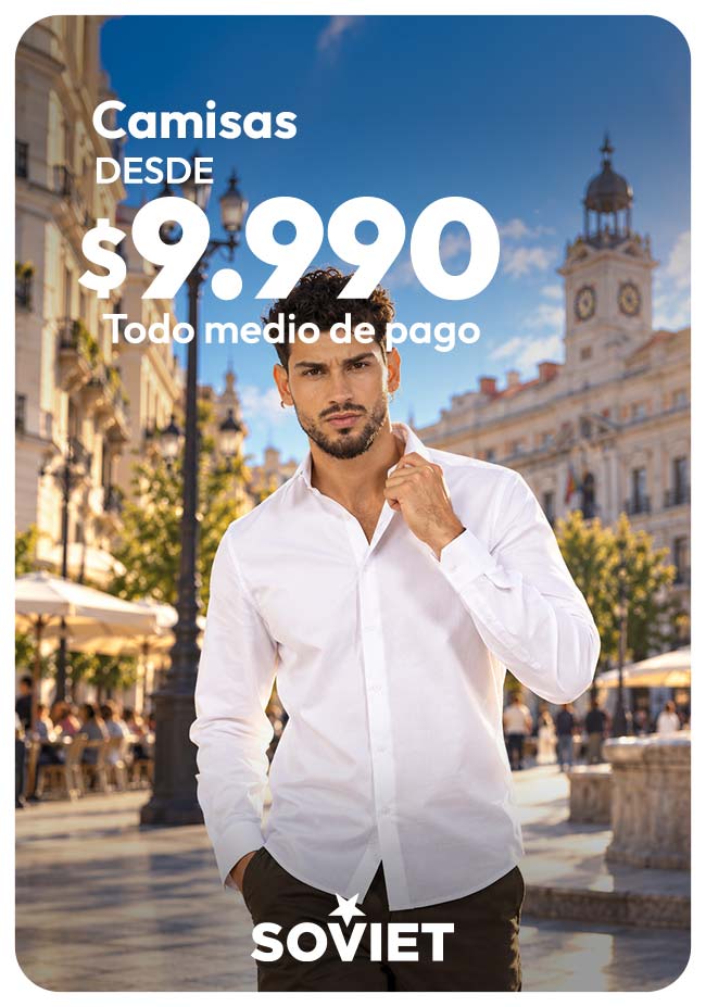 camisas desde 9990