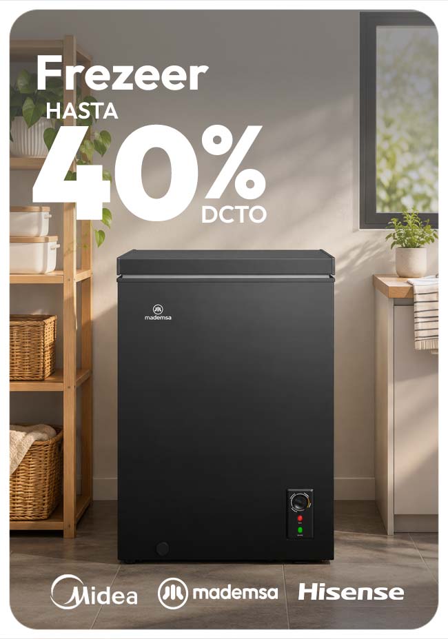 Frezeer hasta 40% de dcto