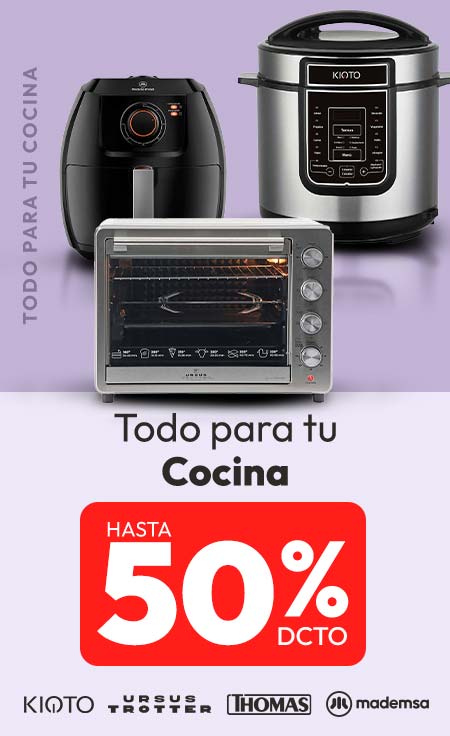 todo para tu cocina electrodomésticos hasta 50 % de dcto