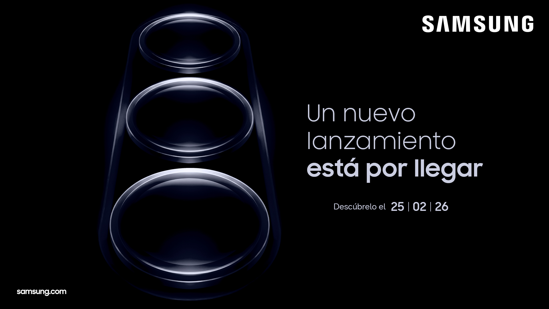 Se viene lo nuevo de samsung
