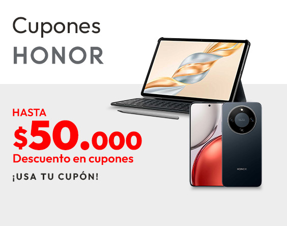 Cupones 50.000 honor