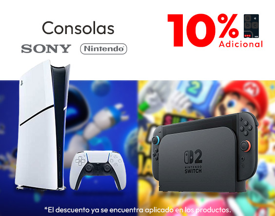 10% adicional consolas TLP