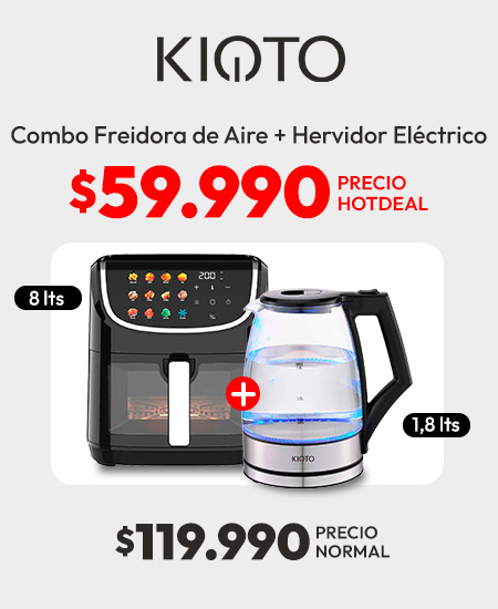 Combo Freidora + Hervidor