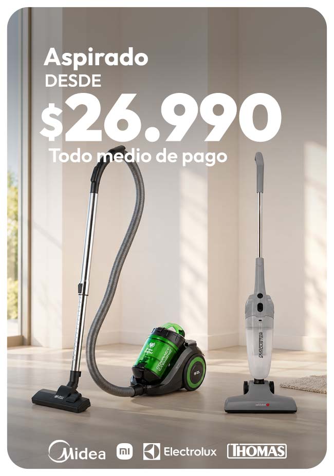 Aspirado desde $26.990