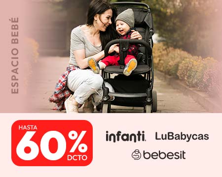 Espacio Bebé hasta 60% dcto