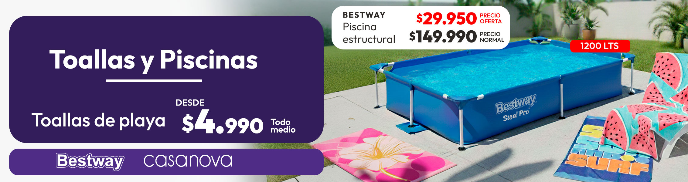 Piscinas & Toallas 