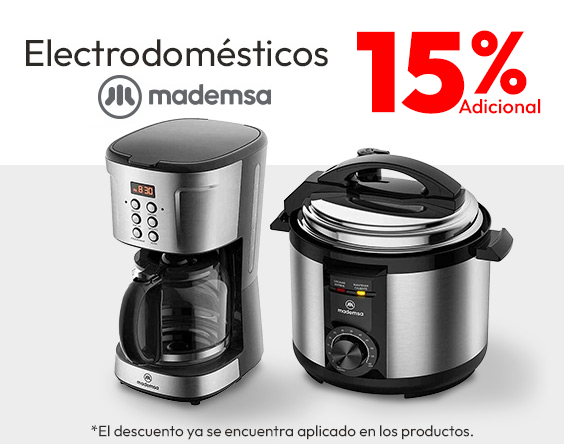 10% de descuento adicional  TMP en electrodomésticos