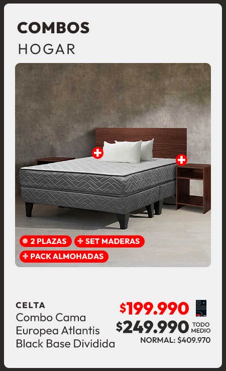 Combo Dormitorio + TV